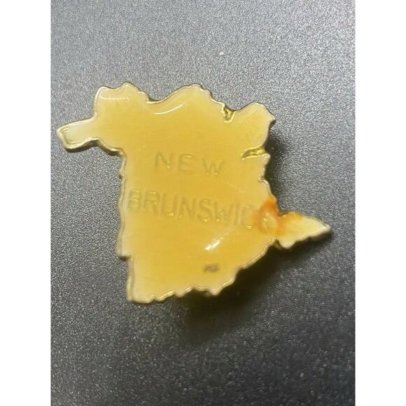 New Brunswick Canada Lapel Pin Vintage Canadian Province Souvenir - Picture 5 of 11